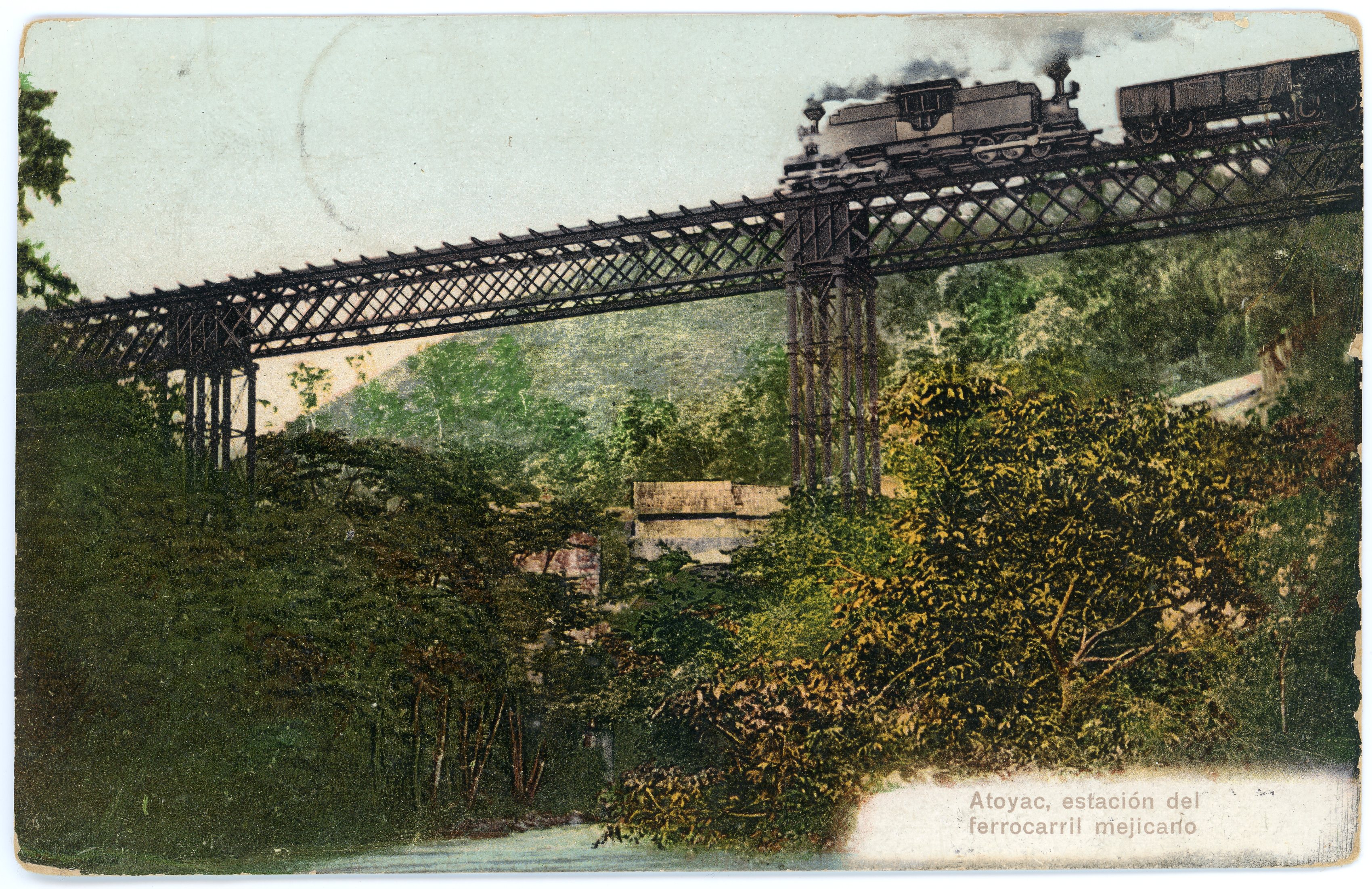 Atoyac, estación del ferrocarril mexicano