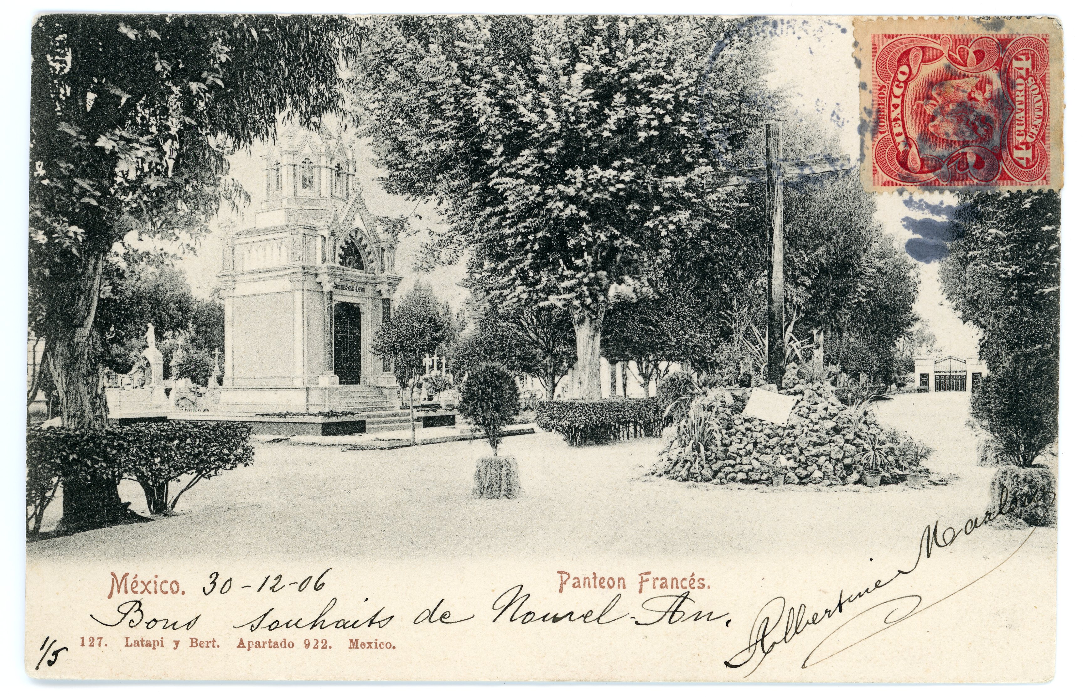 México. Panteón francés.