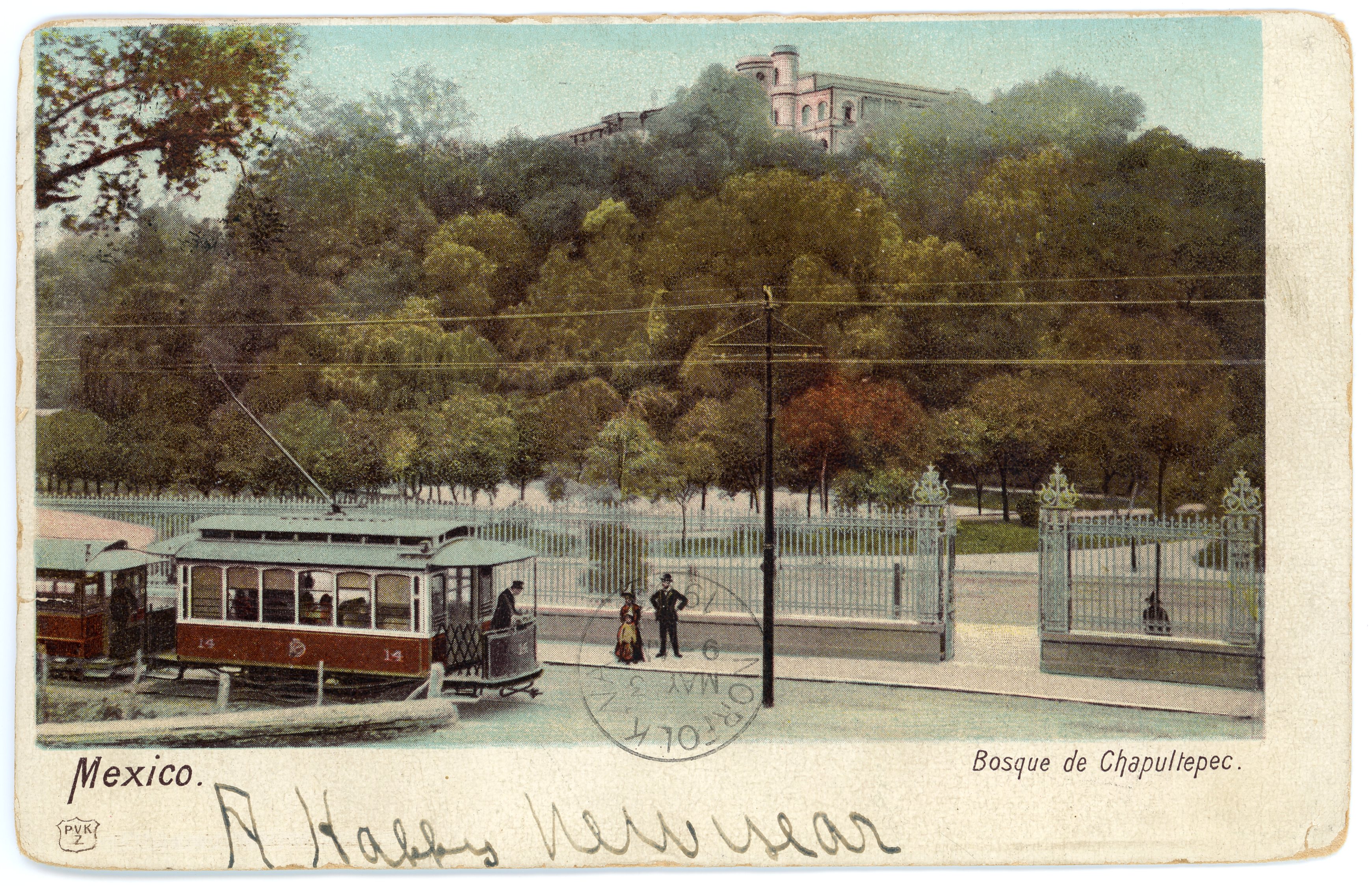 Mexico. Bosque de Chapultepec.